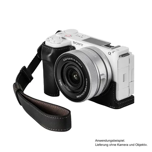 SmallRig 4777 Leather Case Kit (schwarz) für Sony ZV-E10 II