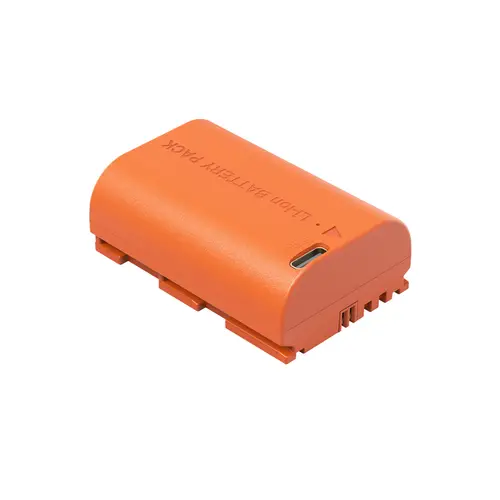 SmallRig 4968 LP-E6NH USB-C Rechargeable Camera Battery (Orange)