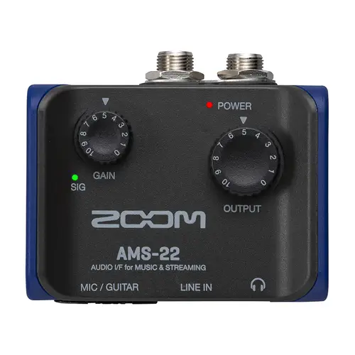 Zoom AMS-22 Audio Interface für Musik & Streaming