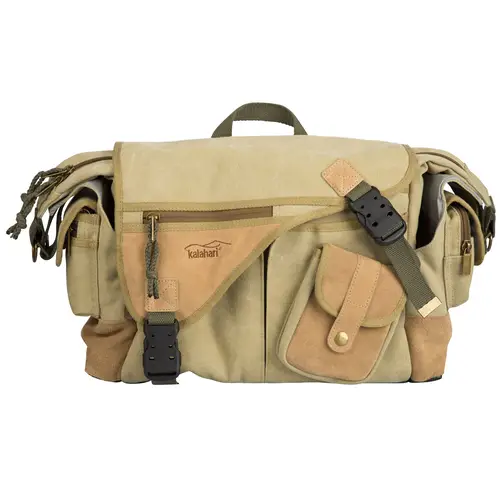 Kalahari KAPAKO K-32, canvas khaki Fototasche