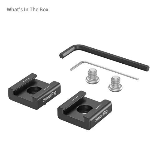 SmallRig 5032 Anti-Twist Cold Shoe Mount Support (2pcs)