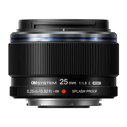 OM SYSTEM M.Zuiko 1,8/25mm II schwarz Objektiv