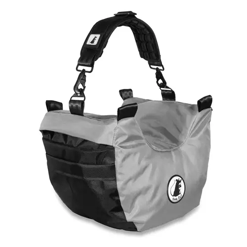 Focus Rat V4 Medium Steady Bag platinum grey, Standsicherheitstasche, grau