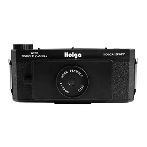 HOLGA 120N black, wide angle pinhole Mittelformat-Panoramakamera