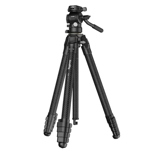 SmallRig 5028 Portable Carbon Fiber Travel Tripod Kit, Reisestativ Kit