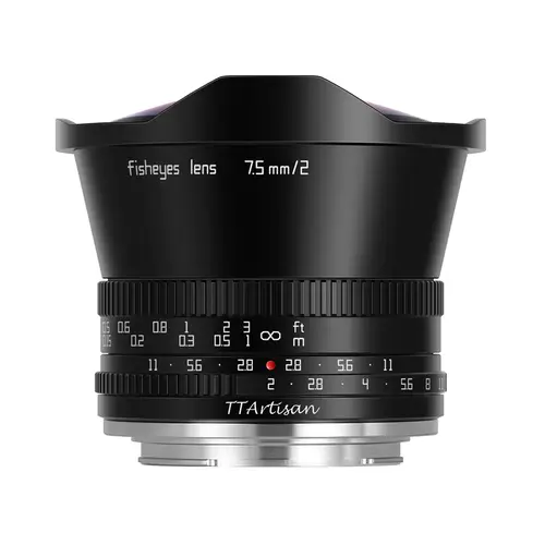 TTARTISAN 2,0/7,5 mm, Sony E-Mount (APS-C) schwarz, Fisheye Objektiv