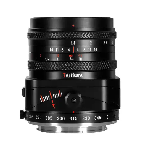 7Artisans 1,4/50 mm für MFT schwarz, Tilt Shift Objektiv