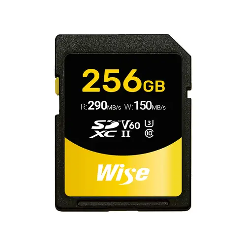 Wise SDXC UHS-II V60 256 GB Speicherkarte