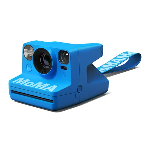 Polaroid Now Gen3 Camera MoMA Edition blau, Sofortbildkamera