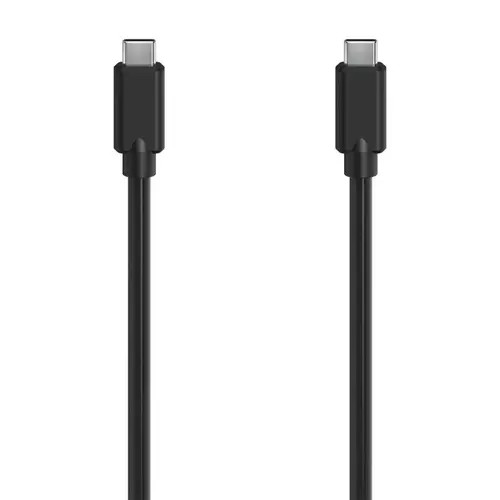 Hama USB-C-Kabel, E-Marker, USB 3.2 Gen1 5 Gbit/s, 5 A, 100 W, 1,50 m, schwarz