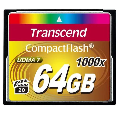 Transcend 64 GB CF Ultimate 1000x Compact-Flash Speicherkarte
