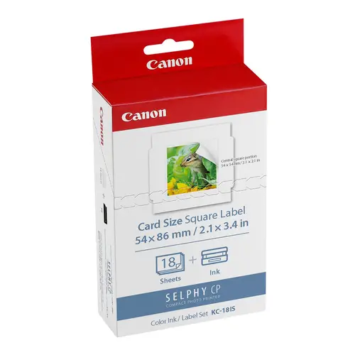 Canon KC-18 IS Papier + Farbband quadratisch 54 x 54 cm