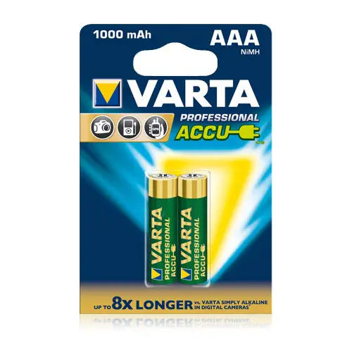 Varta Professional Akku Micro 2er Blister (AAA/HR03)