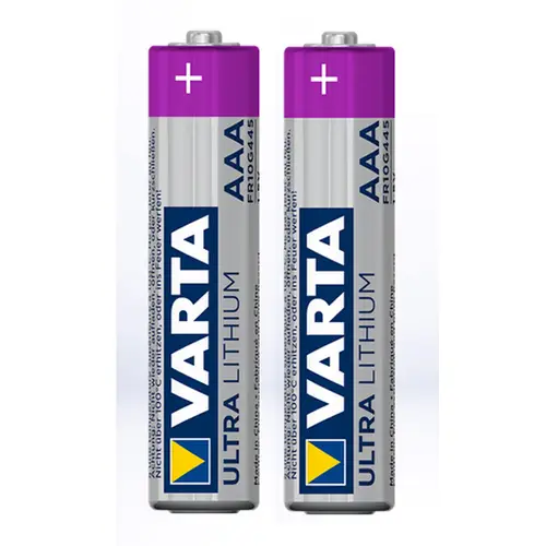 Varta Ultra Lithium Micro (AAA/FR03) 2er Batterie