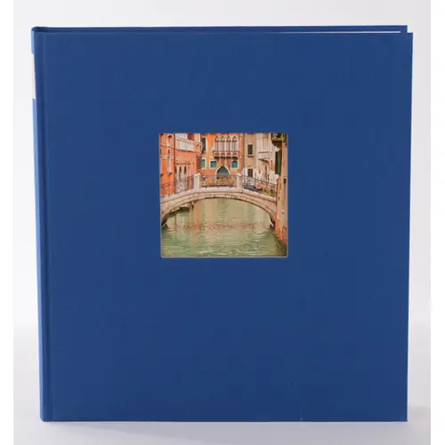 Goldbuch Bella Vista 25x25 cm blau, 60 weiße Seiten, Buchalbum