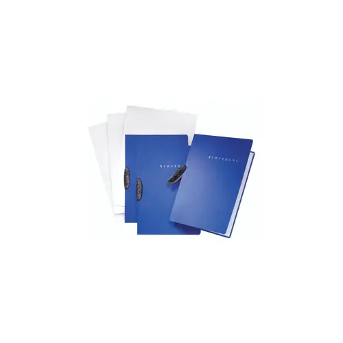 Pagna Bewerbungsmappe SWING blau 2-teilig mit Kunststoffklemme  3er-SET