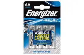 Energizer Lithium Mignon (AA/LR6) 4er Ultimate Batterie