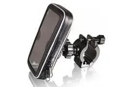 Fontastic Fahrradhalterung inkl. Tasche Biky schwarz 5,5 Zoll (BULK)