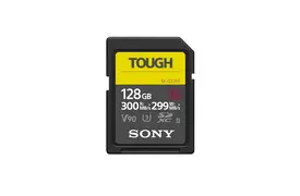 Sony 128 GB SDXC UHS-II R300 TOUGH Class10 Speicherkarte