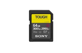 Sony 64 GB SDXC UHS-II R300 TOUGH Class10 Speicherkarte