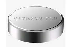 Olympus LC-48 Objektivdeckel silber Metall