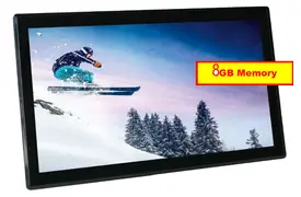 Braun 17,3' Digi Frame 1731, 8GB IPS HDMI VESA,  Digitaler Bilderrahmen"