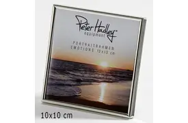 Peter Hadley Emotions 10x10 cm silber-glanz, Porträtrahmen