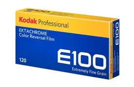 Kodak Ektachrome E100 120 5er Pack Dia-Rollfilm