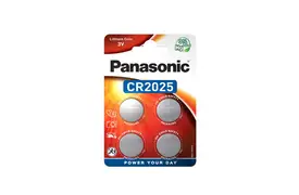 Panasonic CR-2025 4er Blister Knopfzelle