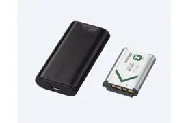 Sony ACC-TRDCX Zubehör Kit USB-Reiseladegerät und Akku