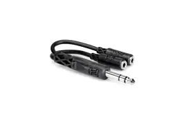 Hosa YMP-234 Kopfhörer Y-Kabel-Adapter TRS auf 2x mini TRSF