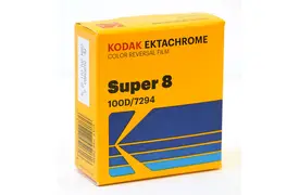 Kodak S8 Ektachrome 100D 7294, 8 mm x 15 m, Perf. 1R Schmalfilm