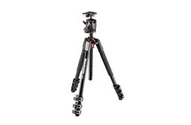 Manfrotto 190 Alu Stativ QPL mit XPRO Kugelkopf 4 Segmente
