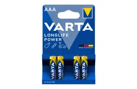 Varta Longlife Power Micro 4er Blister (AAA/LR03) Alkaline Batterien