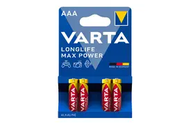 Varta Longlife Max Power Micro 4er Bl. (AAA/LR03) Alkaline Batterien