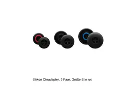 Sennheiser Silicone Ear Adapter S=rot 5 Paar Silikon-Ohradapter in Größe S