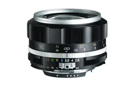 Voigtländer APO-Skopar 2,8/90 mm SLII-S, schwarz/silber, für Nikon AI-S, Objektiv