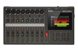 Zoom MultiTrak R20, schwarz 16-Spur-Recorder