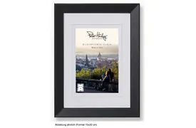 Peter Hadley Nina 15x20 cm schwarz, Holzrahmen
