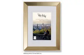 Peter Hadley Nina 20x30 cm gold, Holzrahmen