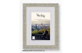 Peter Hadley Arezzo 20x30 cm, grau, Holzrahmen
