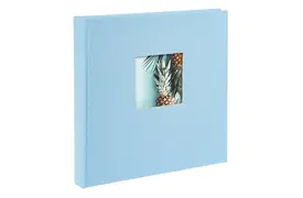 Goldbuch Bella Vista 25x25 cm himmel- blau, 60 weiße Seiten, Buchalbum