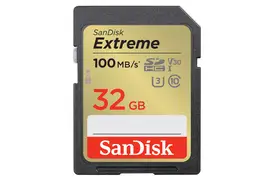 SanDisk 32 GB SDHC Extr 100MB/s UHS-I U Class 10, V30