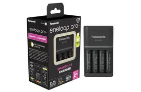 Panasonic eneloop BQCC55 inkl. 4xAA 2500 mAh, Smart & Quick Charger
