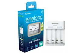 Panasonic eneloop BQCC61 unbestückt, USB Charger