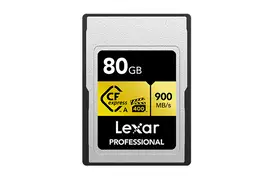 Lexar CFexpress LCAGOLD 80 GB Type A Professional Speicherkarte Gold