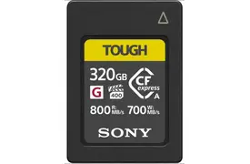 Sony CFexpress 320GB Typ A G-Serie (800/700 MB/s) Speicherkarte