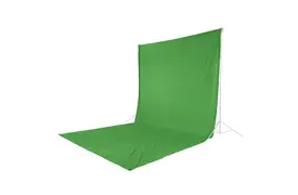 Hama Hintergrund, Stoff grün 2,95x6 m für Fotostudio