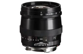 Voigtländer Ultron 1,9/75 mm S.C. VM, schwarz, Objektiv