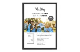 Peter Hadley Tibet A4 schwarz-matt, Alurahmen (21x29,7 cm)